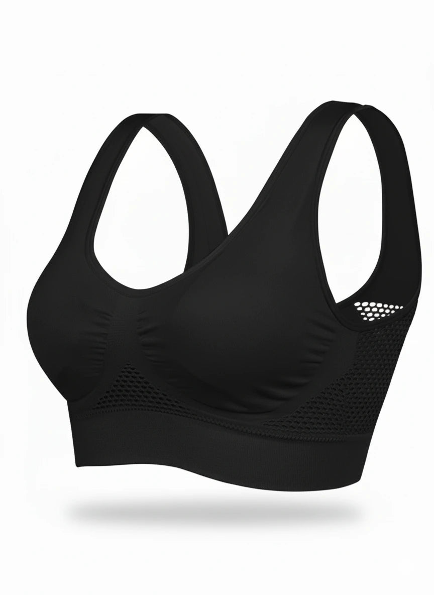 Roonisa Seamless Ultra-Breathable Air Bra – Wireless Comfort Bra