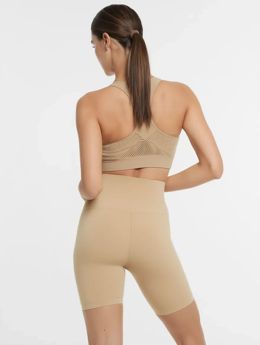 Roonisa High-Waist Body Shaper – Seamless Tummy Control Short