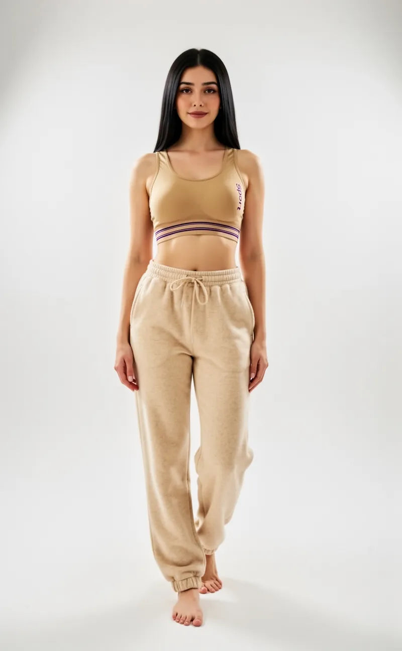 Roonisa Active Seamless Sports Bra – High-Stretch Wireless Workout Bra