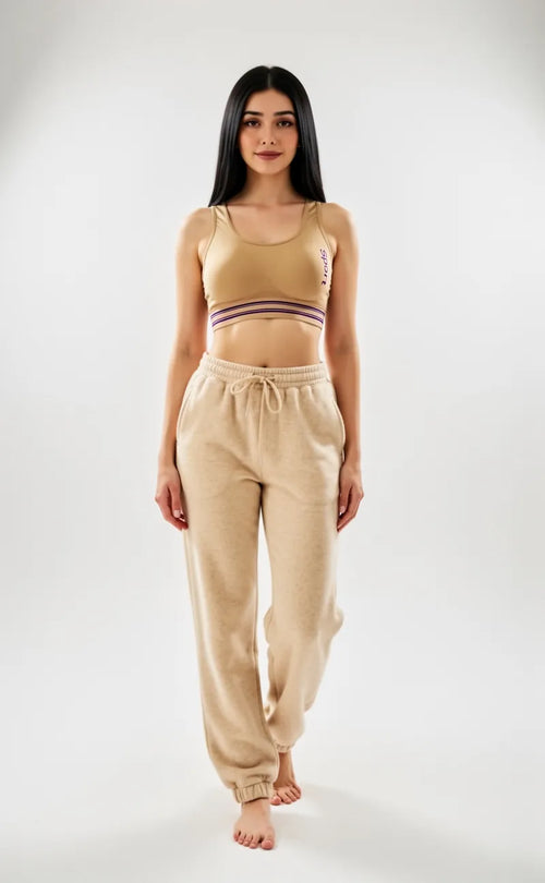 Roonisa Active Seamless Sports Bra – High-Stretch Wireless Workout Bra