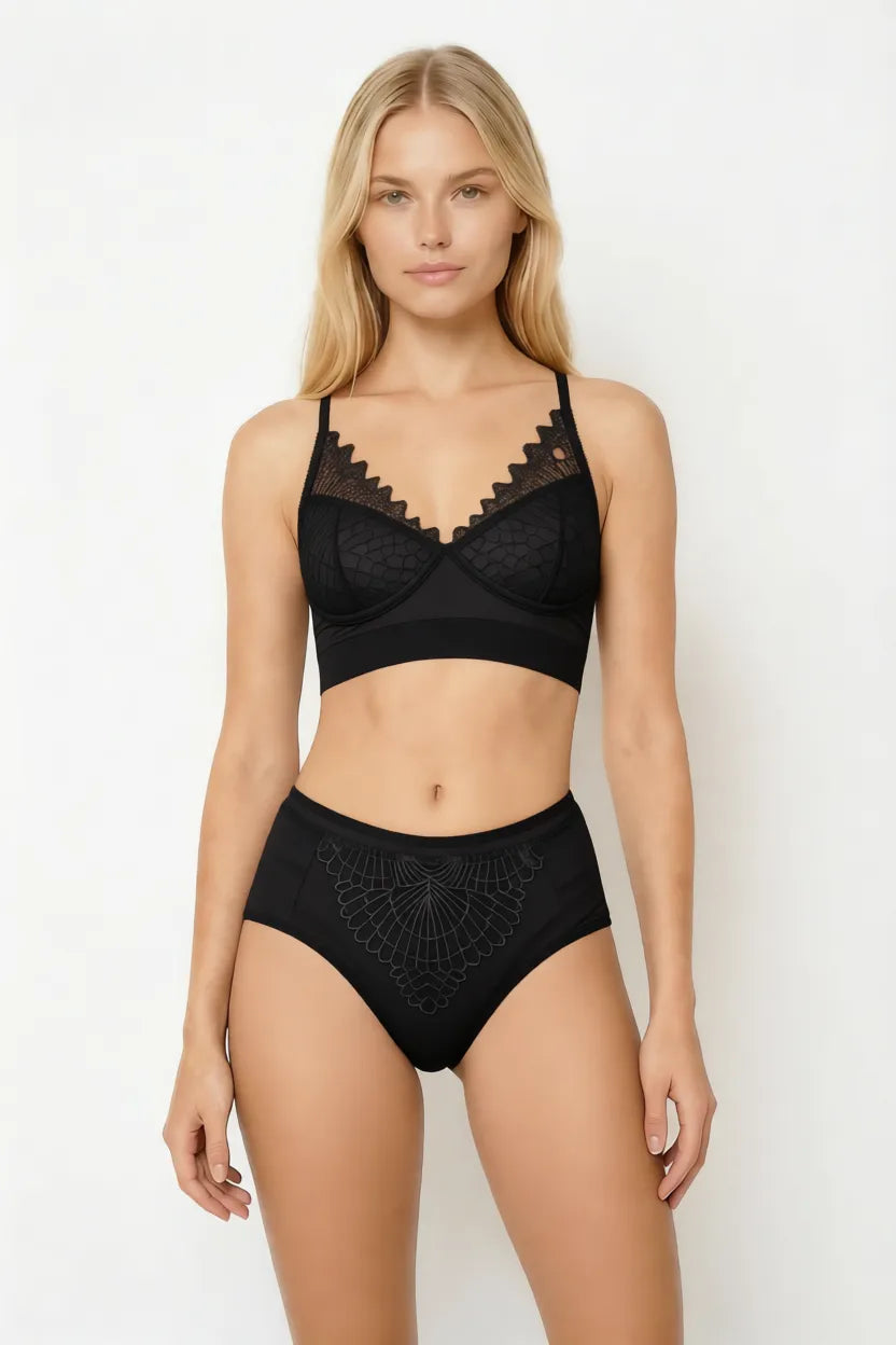 Roonisa Leak Protection Net Panty - High-Absorbency Leak-Proof Underwear